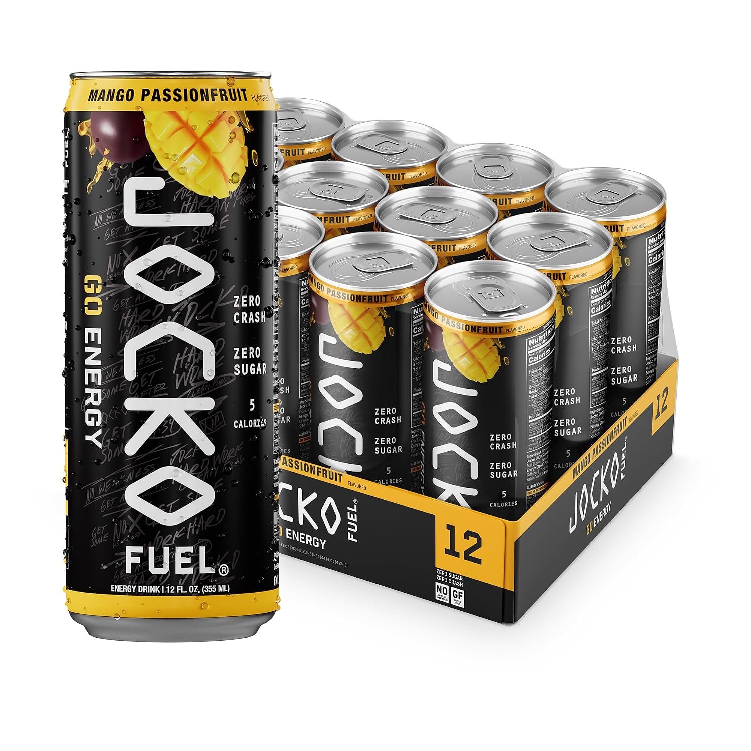 Jocko Fuel Mango Passionfruit Drink