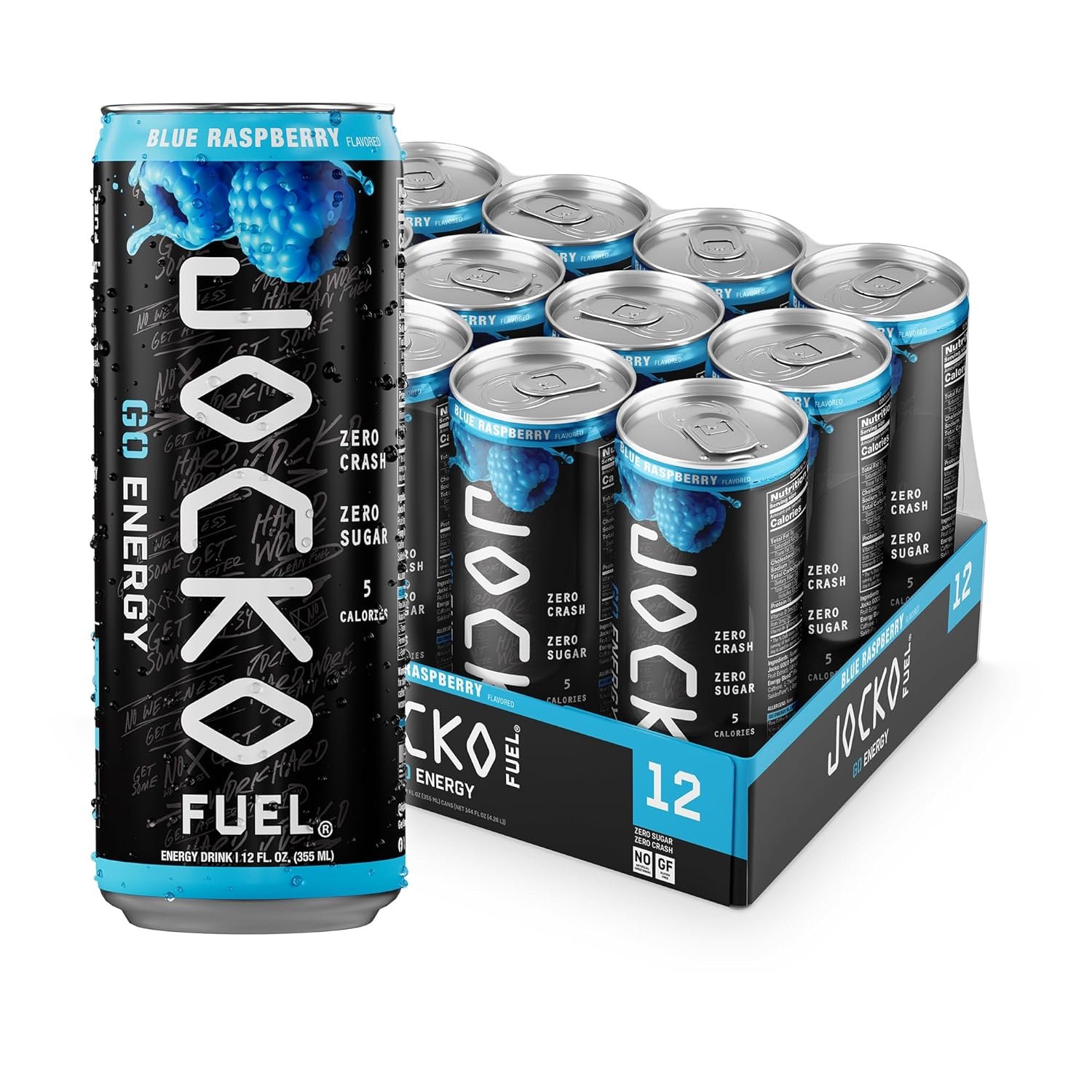 Blue Raspberry Energy Drink