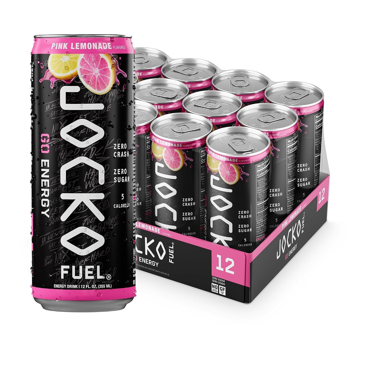 Pink Lemonade Energy Drink